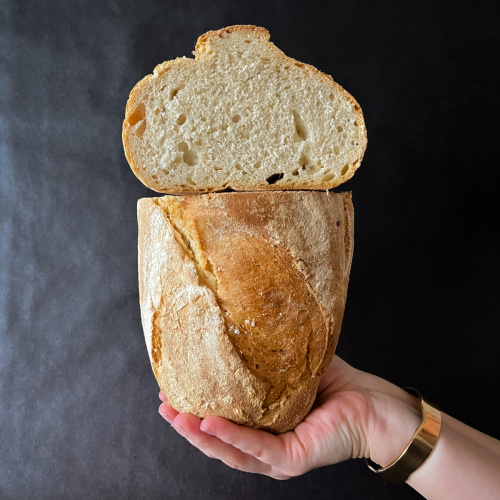 Białomir BIO 500g - chleb z białej mąki orkiszowej 